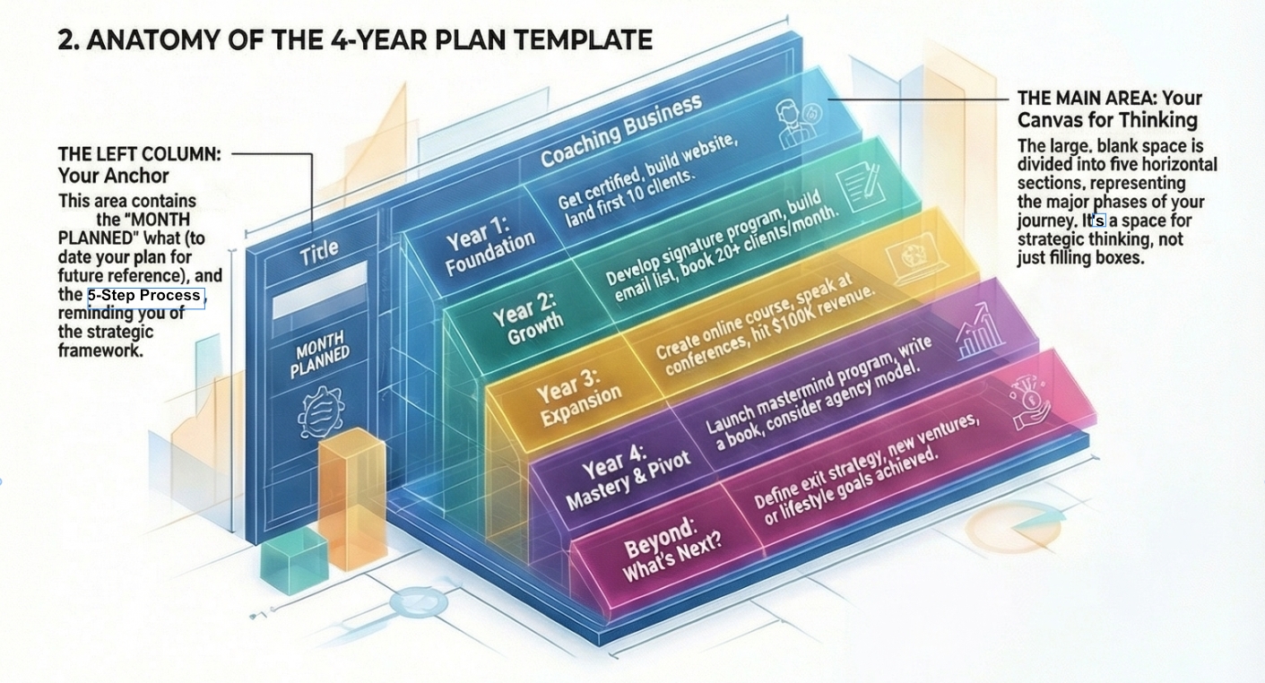 4-Year Plan Template Example